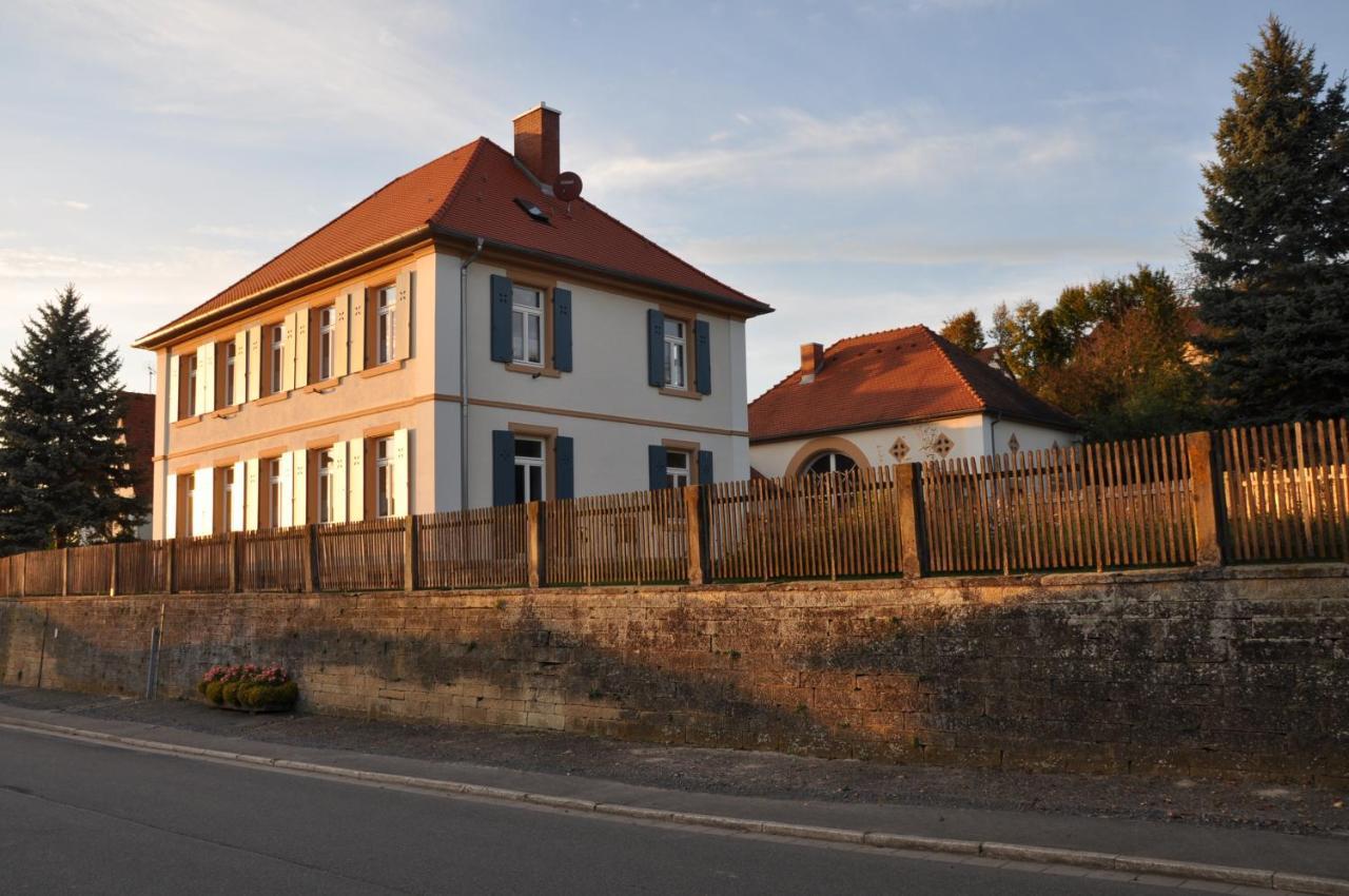 Ferienwohnung Altes Pfarrhaus Bargen Eksteriør billede